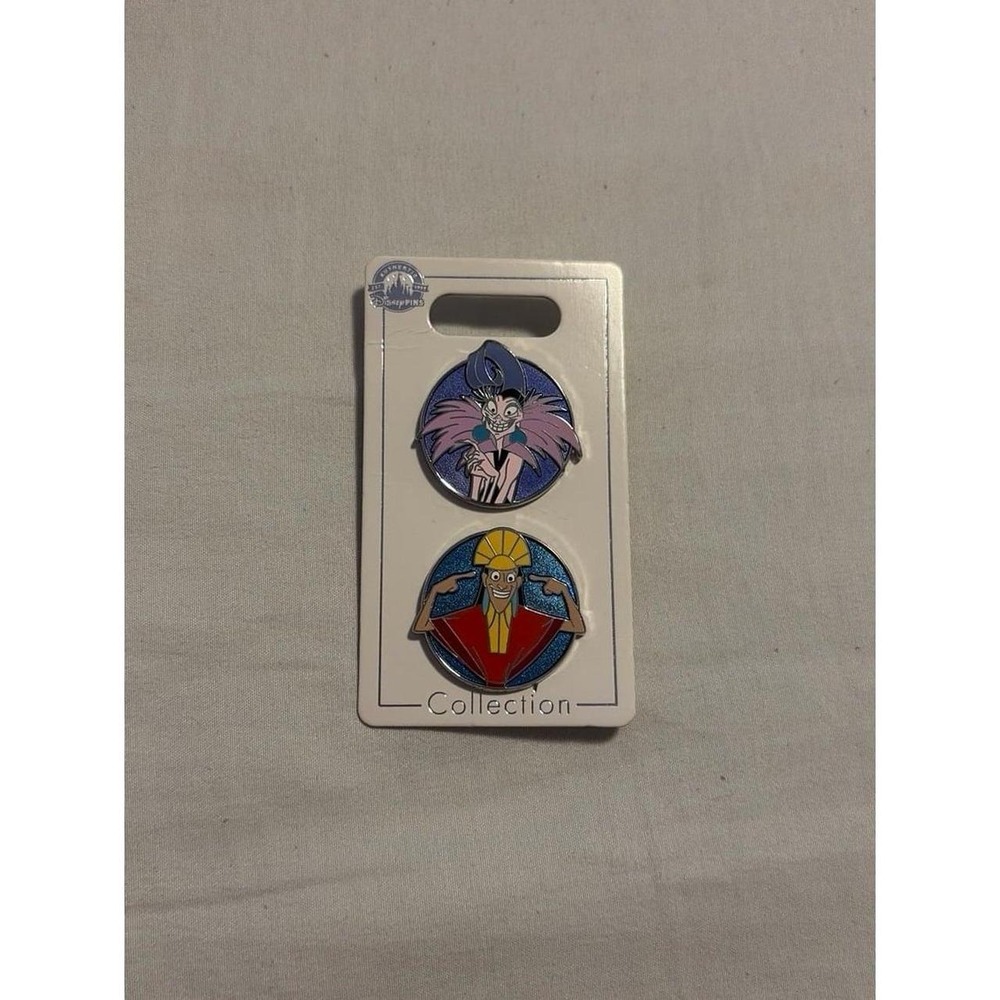 Yzma and Kuzco 2 Pin Set Emperor's New Groove Disney Trading Pin
